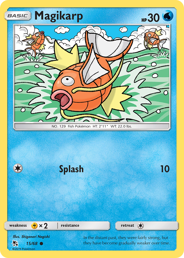 Magikarp (15/68) [Sun & Moon: Hidden Fates] Pokémon