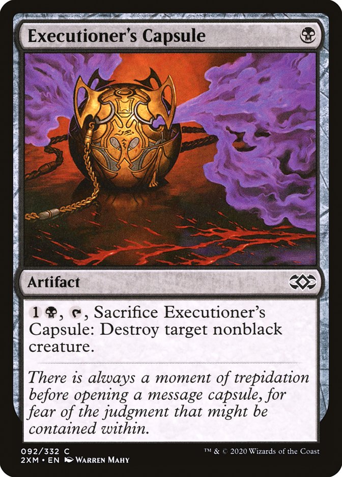 Executioner's Capsule [Double Masters] Magic: The Gathering