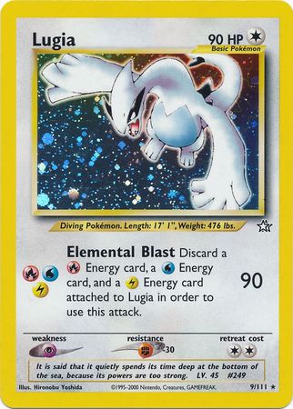 Lugia (9/111) [Neo Genesis Unlimited] Pokémon