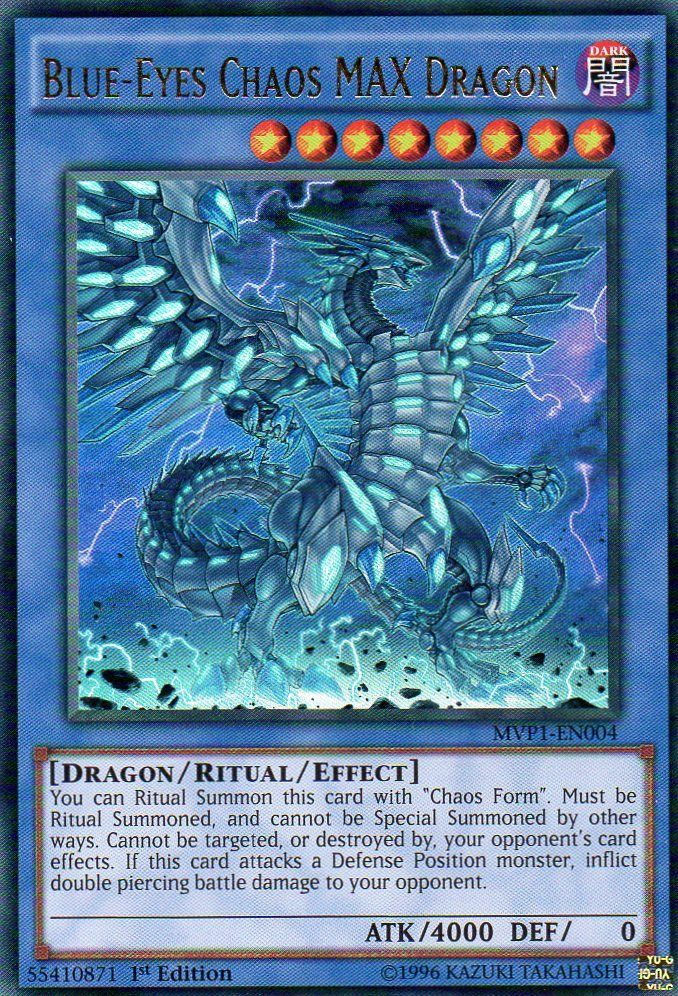 Blue-Eyes Chaos MAX Dragon [MVP1-EN004] Ultra Rare Yu-Gi-Oh!