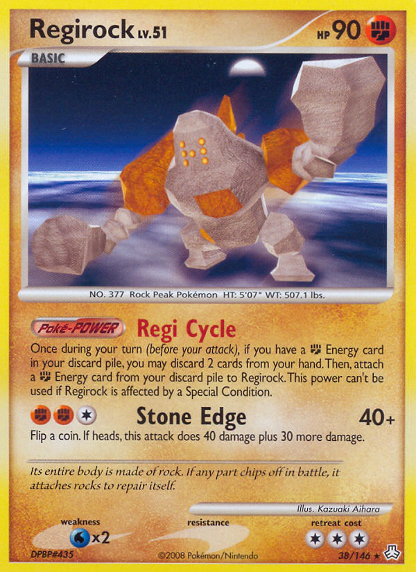 Regirock (38/146) [Diamond & Pearl: Legends Awakened] Pokémon