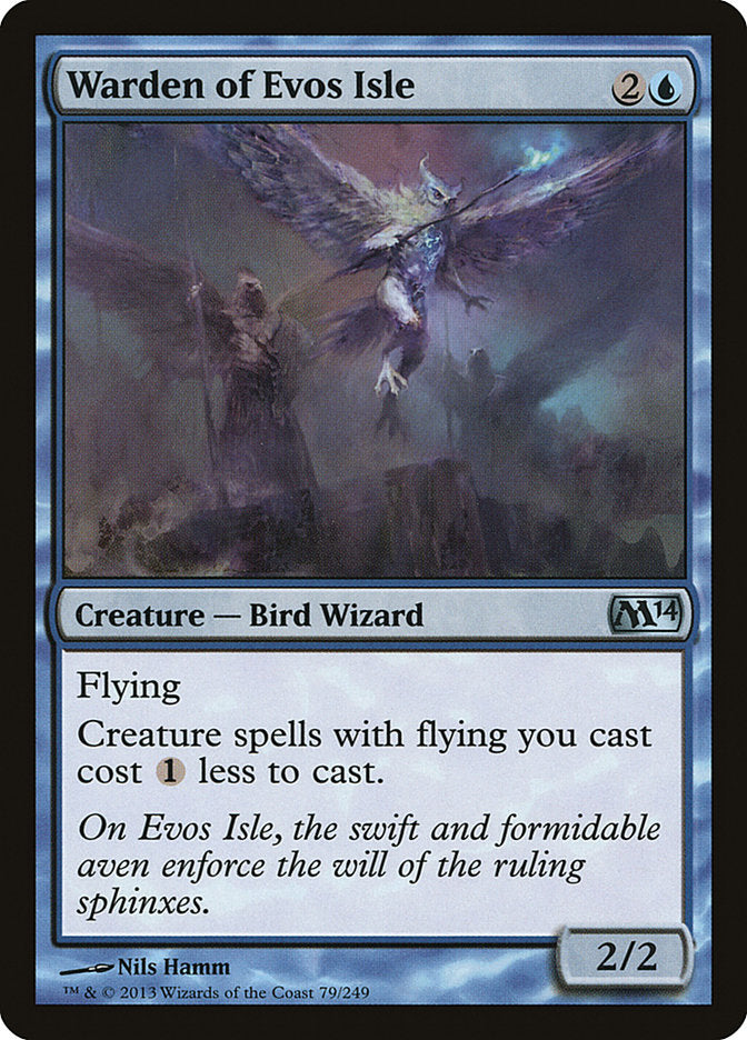 Warden of Evos Isle [Magic 2014] Magic: The Gathering