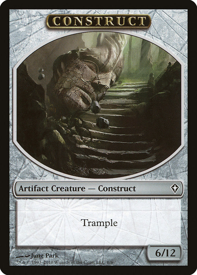 Construct Token [Worldwake Tokens] Magic: The Gathering