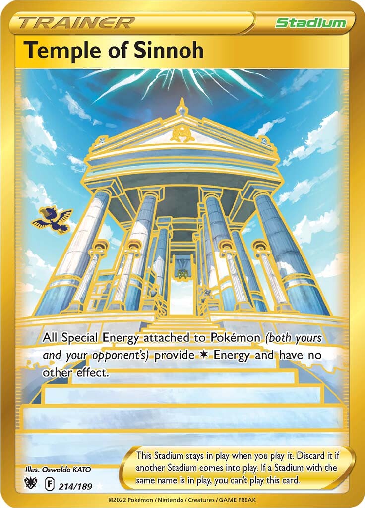 Temple of Sinnoh (214/189) [Sword & Shield: Astral Radiance] Pokémon