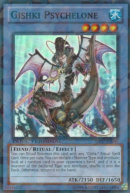 Gishki Psychelone [DT07-EN080] Super Rare Yu-Gi-Oh!