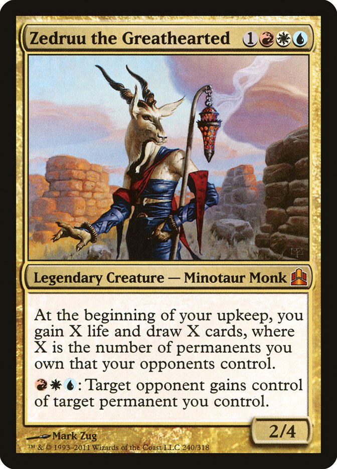 Zedruu the Greathearted [Commander 2011] Magic: The Gathering