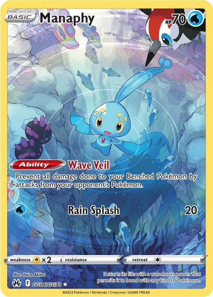 Manaphy (GG06/GG70) [Sword & Shield: Crown Zenith] Pokémon