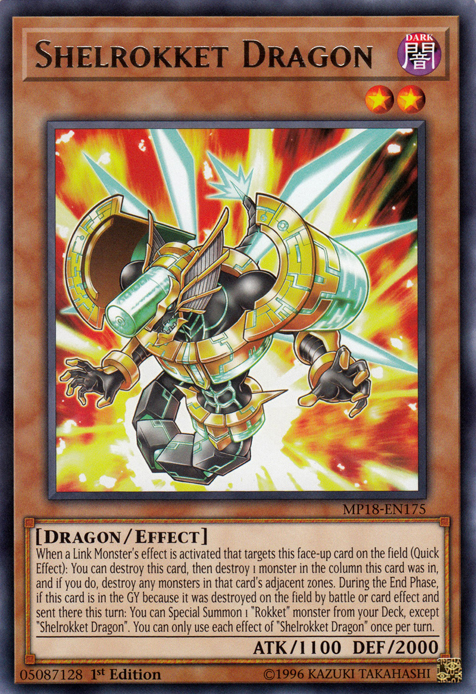 Shelrokket Dragon [MP18-EN175] Rare Yu-Gi-Oh!