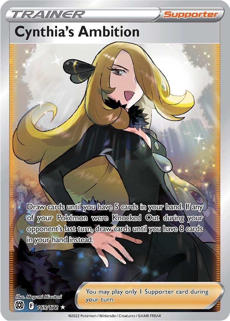 Cynthia's Ambition (169/172) [Sword & Shield: Brilliant Stars] Pokémon