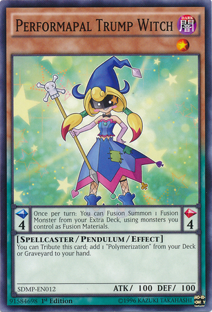 Performapal Trump Witch [SDMP-EN012] Common Yu-Gi-Oh!