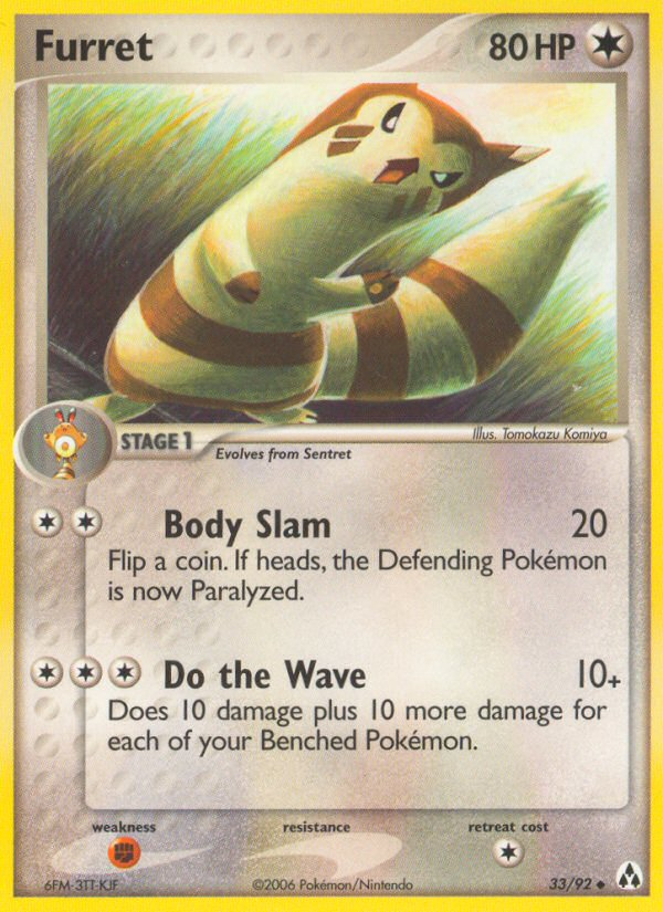 Furret (33/92) [EX: Legend Maker] Pokémon