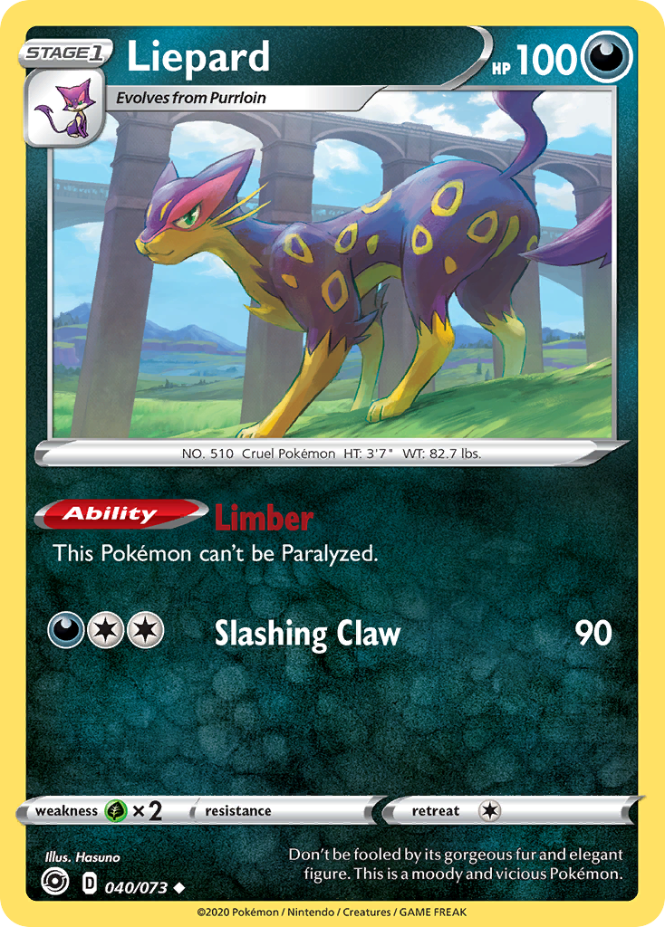 Liepard (040/073) [Sword & Shield: Champion's Path] Pokémon