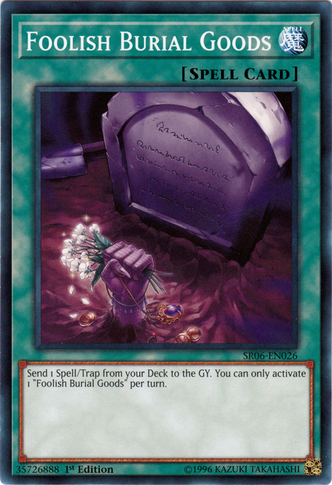 Foolish Burial Goods [SR06-EN026] Common Yu-Gi-Oh!