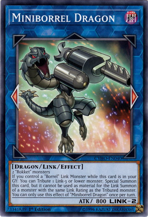 Miniborrel Dragon [CYHO-EN040] Common Yu-Gi-Oh!