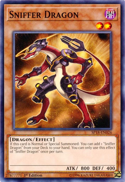 Sniffer Dragon [SP18-EN026] Common Yu-Gi-Oh!