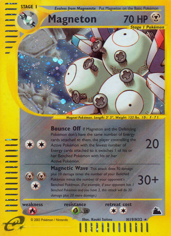 Magneton (H19/H32) [Skyridge] Pokémon