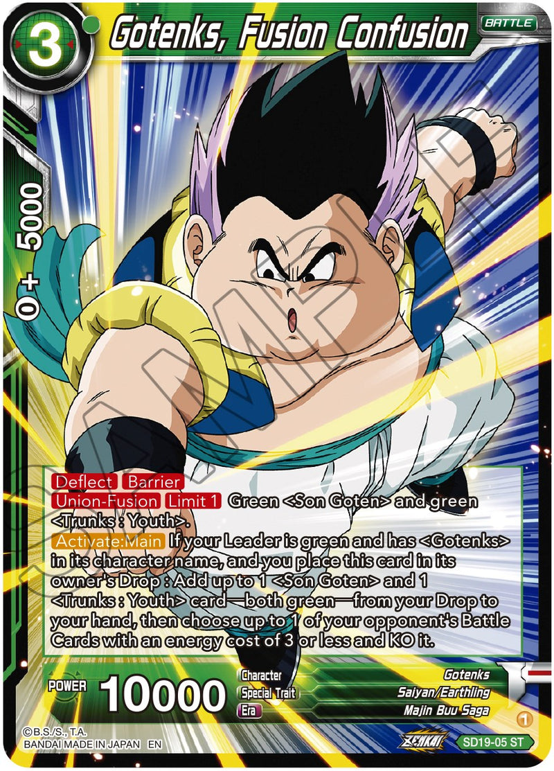 Gotenks, Fusion Confusion (SD19-05) [Dawn of the Z-Legends] Dragon Ball Super