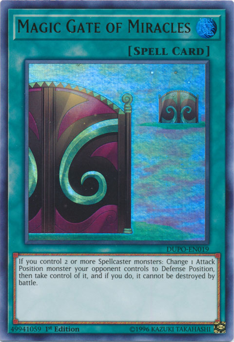 Magic Gate of Miracles [DUPO-EN019] Ultra Rare Yu-Gi-Oh!