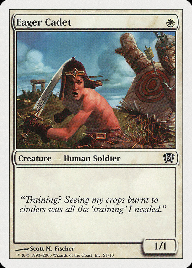 Eager Cadet [Ninth Edition] Magic: The Gathering