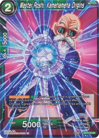 Master Roshi, Kamehameha Origins (EX10-02) [Namekian Surge] Dragon Ball Super