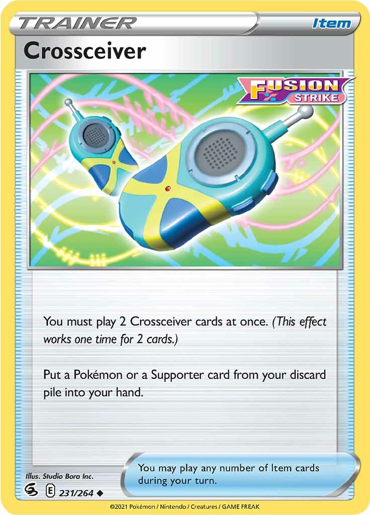 Crossceiver (231/264) [Sword & Shield: Fusion Strike] Pokémon