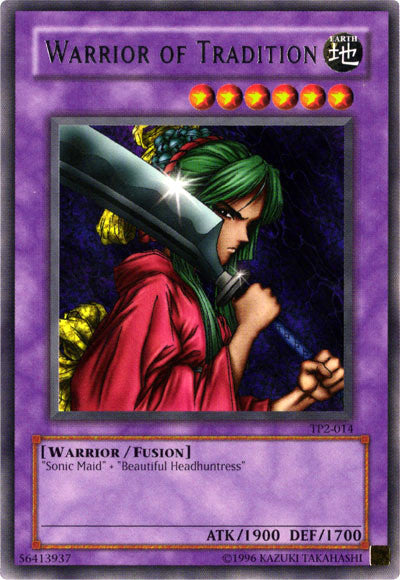 Warrior of Tradition [TP2-014] Rare Yu-Gi-Oh!