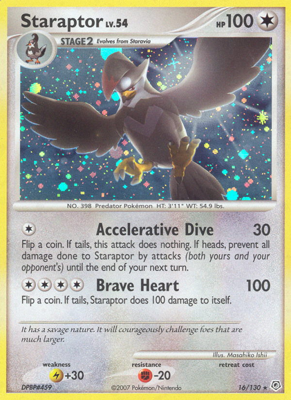 Staraptor (16/130) [Diamond & Pearl: Base Set] Pokémon