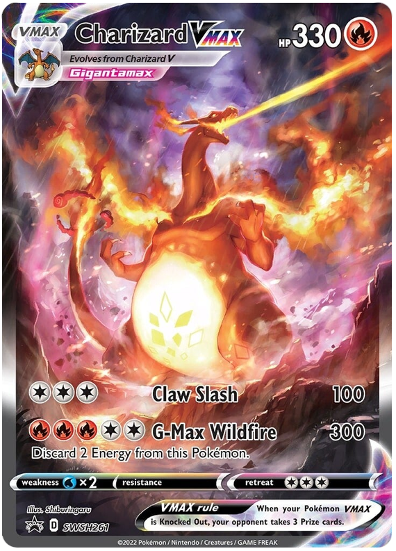 Charizard VMAX (SWSH261) [Sword & Shield: Black Star Promos] Pokémon