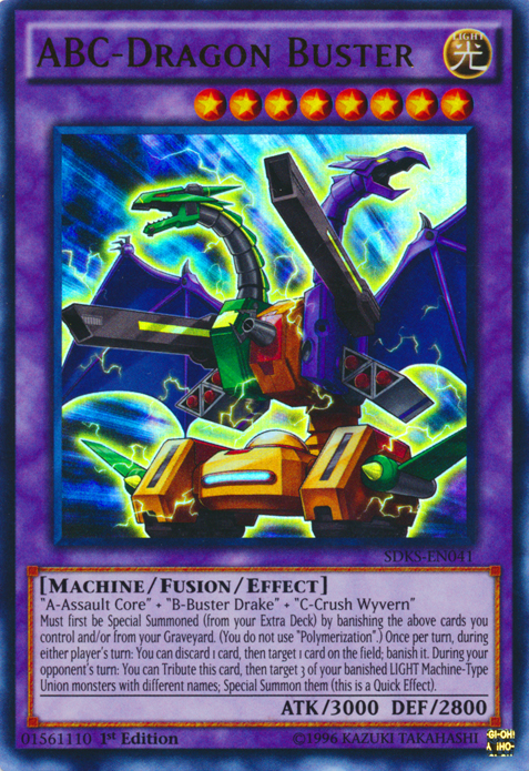 ABC-Dragon Buster [SDKS-EN041] Ultra Rare Yu-Gi-Oh!