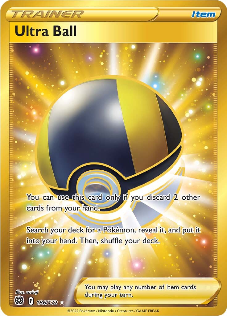 Ultra Ball (186/172) [Sword & Shield: Brilliant Stars] Pokémon