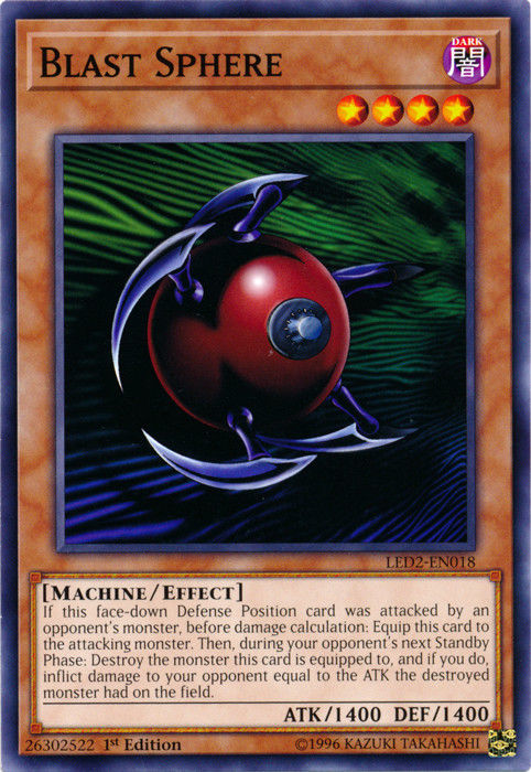 Blast Sphere [LED2-EN018] Common Yu-Gi-Oh!