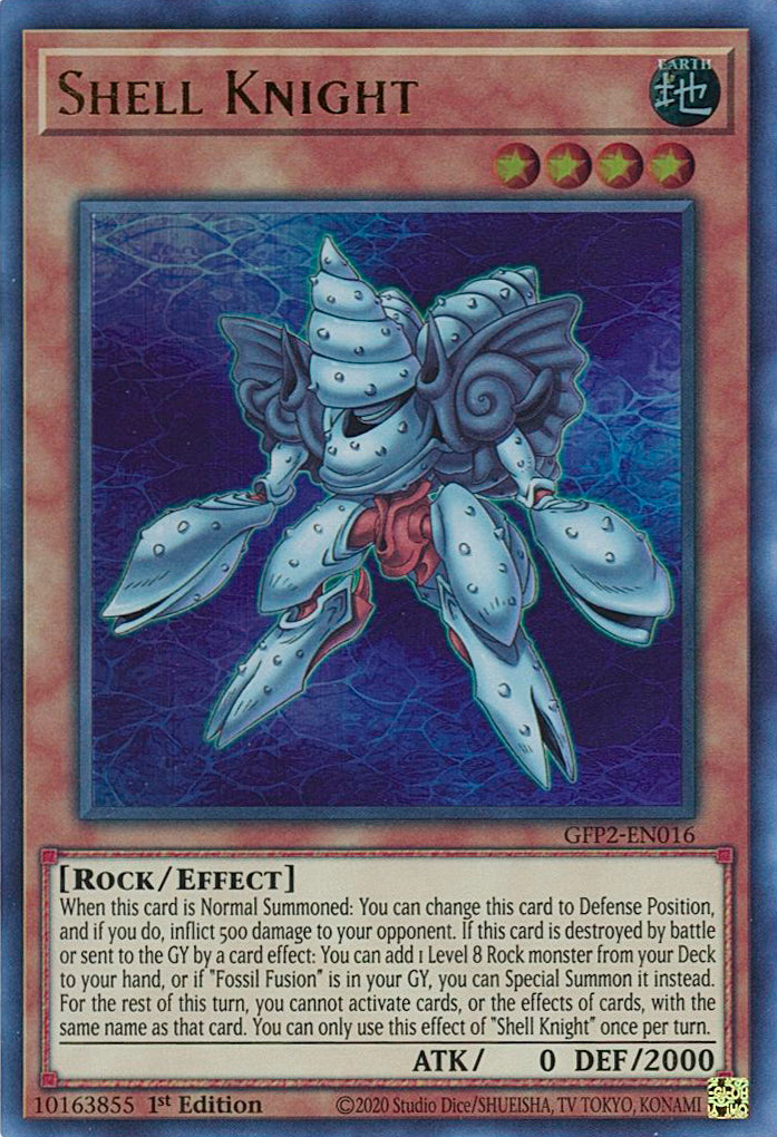 Shell Knight [GFP2-EN016] Ultra Rare Yu-Gi-Oh!