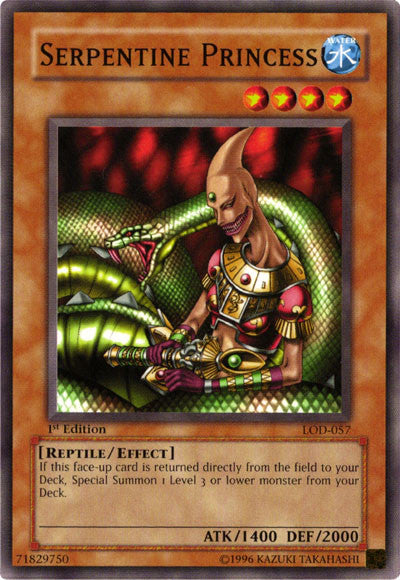 Serpentine Princess [LOD-057] Common Yu-Gi-Oh!