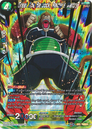 Great Ape Bardock, Raider's Warcry (DB1-061) [Dragon Brawl] Dragon Ball Super