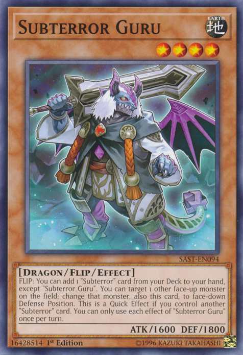 Subterror Guru [SAST-EN094] Common Yu-Gi-Oh!