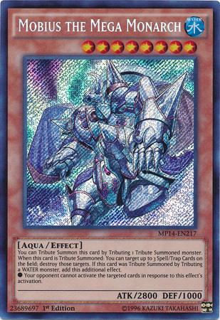 Mobius the Mega Monarch [MP14-EN217] Secret Rare Yu-Gi-Oh!