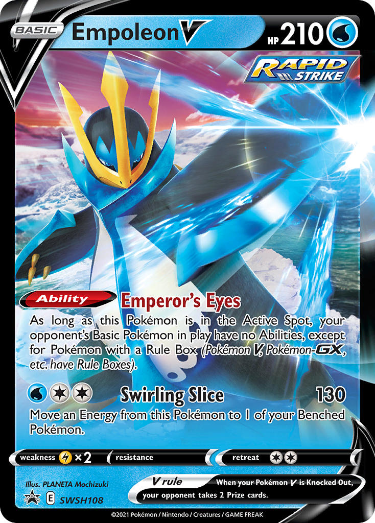 Empoleon V (SWSH108) [Sword & Shield: Black Star Promos] Pokémon
