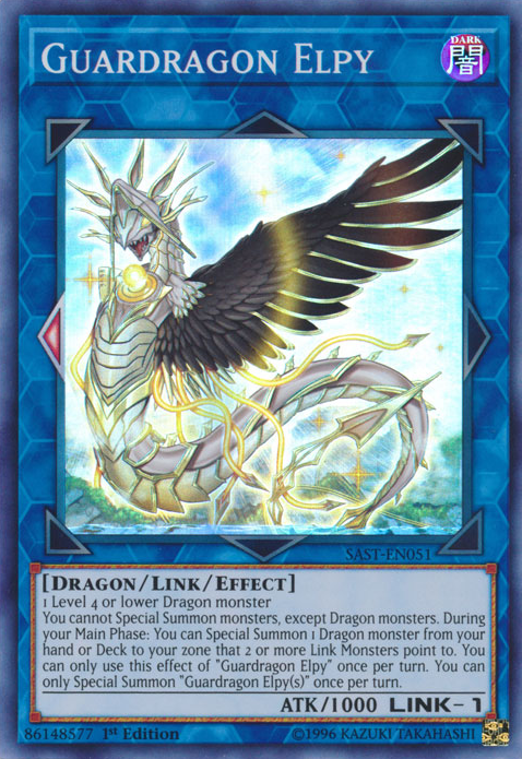 Guardragon Elpy [SAST-EN051] Super Rare Yu-Gi-Oh!