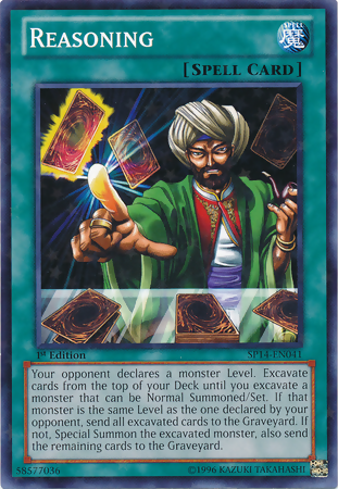 Reasoning [SP14-EN041] Starfoil Rare Yu-Gi-Oh!