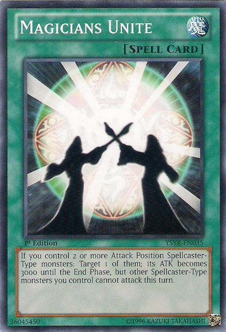 Magicians Unite [YSYR-EN035] Common Yu-Gi-Oh!