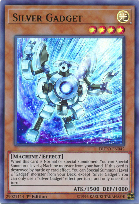 Silver Gadget [DUPO-EN042] Ultra Rare Yu-Gi-Oh!