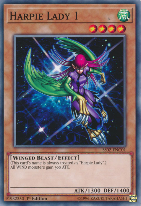 Harpie Lady 1 [SS02-ENC01] Common Yu-Gi-Oh!