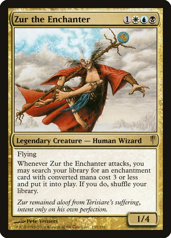 Zur the Enchanter [Coldsnap] Magic: The Gathering