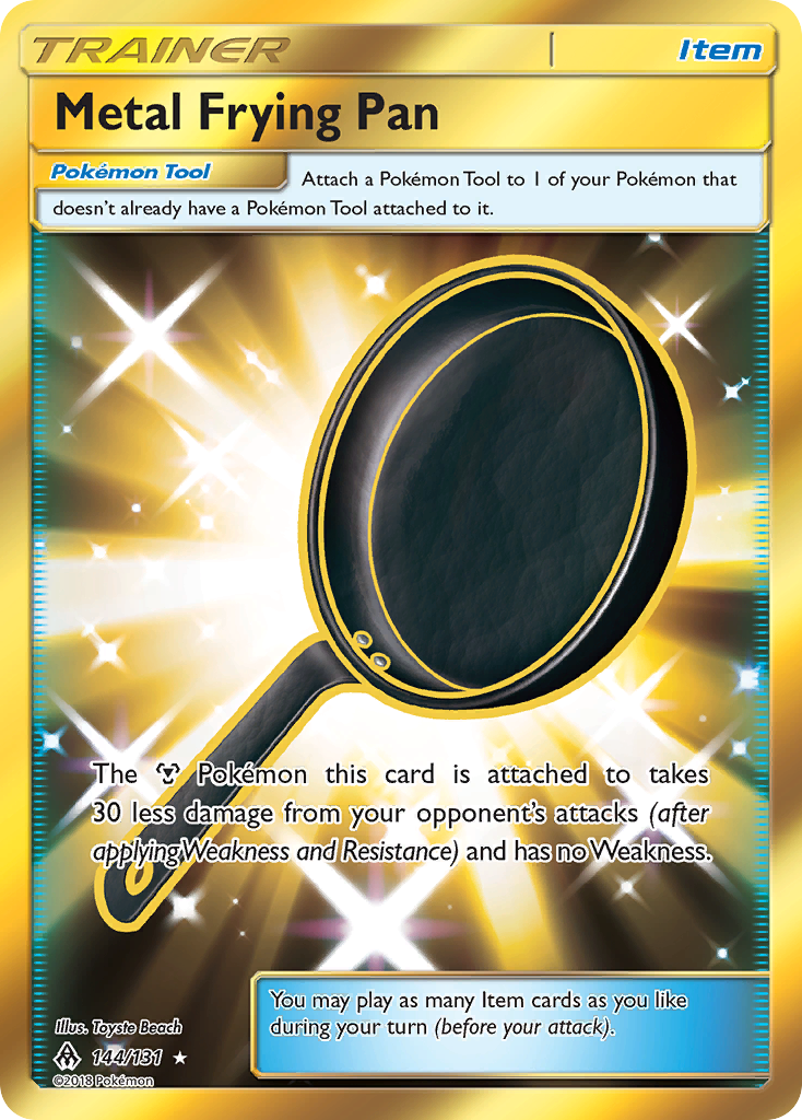 Metal Frying Pan (144/131) [Sun & Moon: Forbidden Light] Pokémon