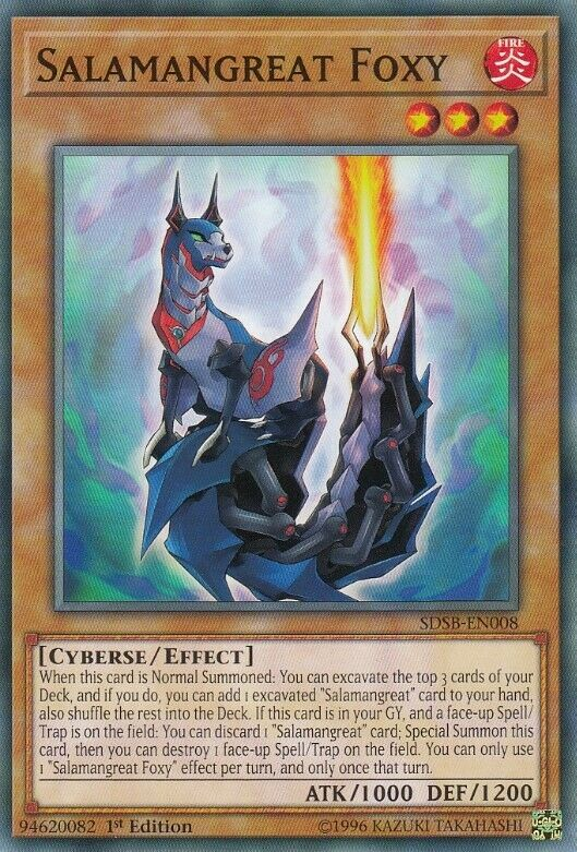 Salamangreat Foxy [SDSB-EN008] Common Yu-Gi-Oh!