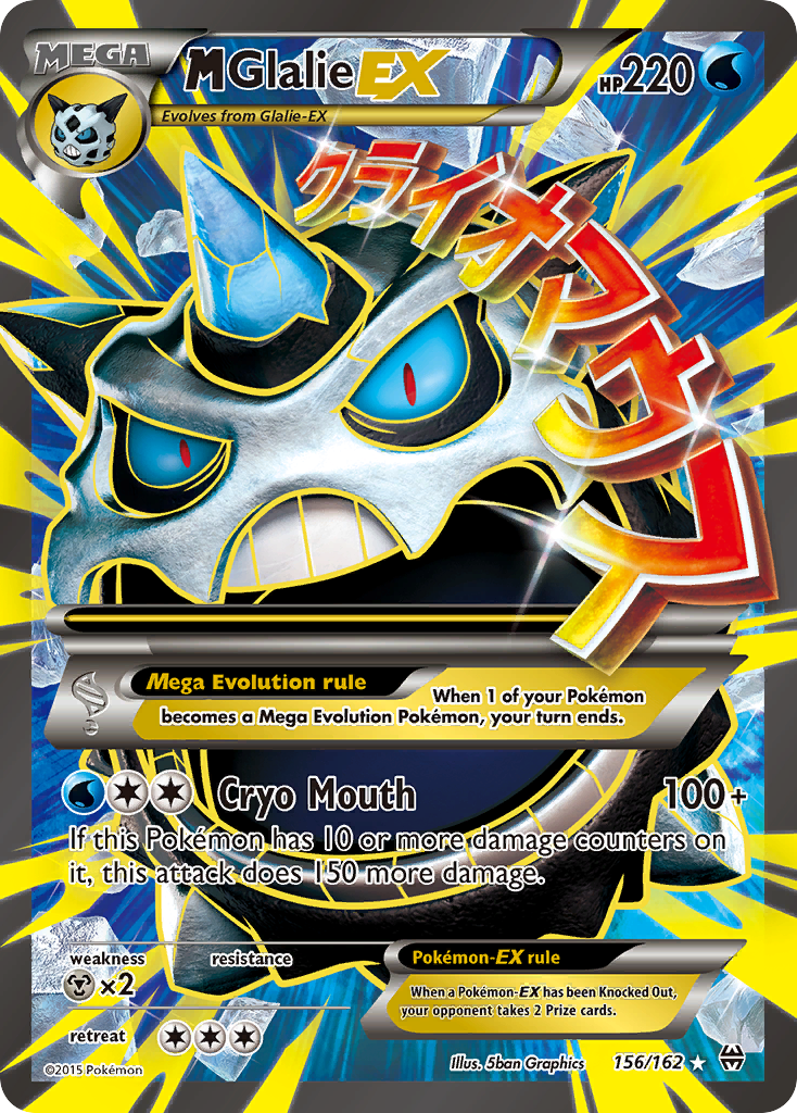 M Glalie EX (156/162) [XY: BREAKthrough] Pokémon