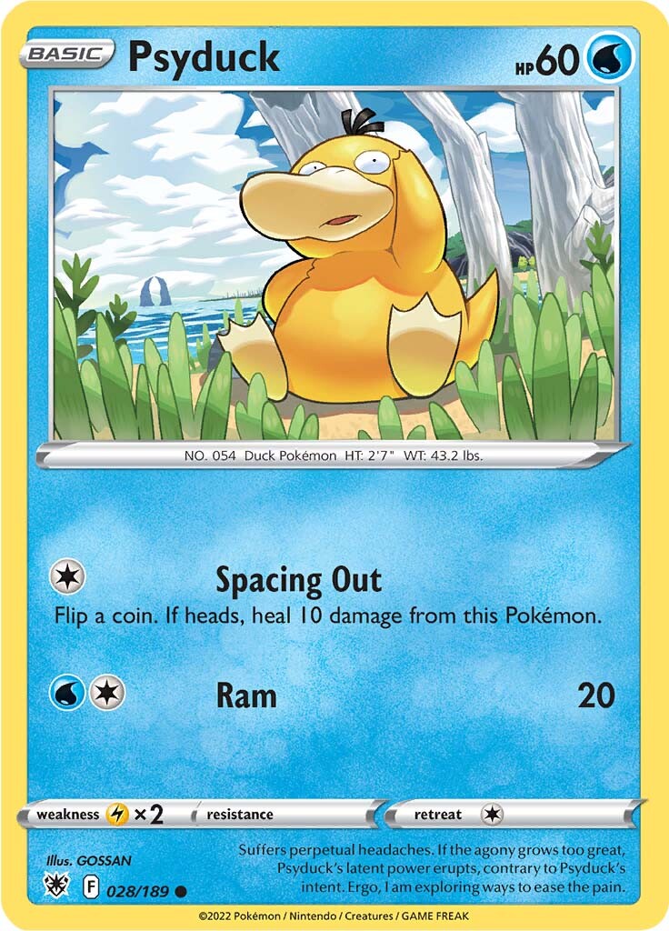 Psyduck (028/189) [Sword & Shield: Astral Radiance] Pokémon