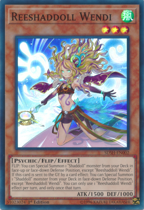 Reeshaddoll Wendi [SDSH-EN002] Super Rare Yu-Gi-Oh!