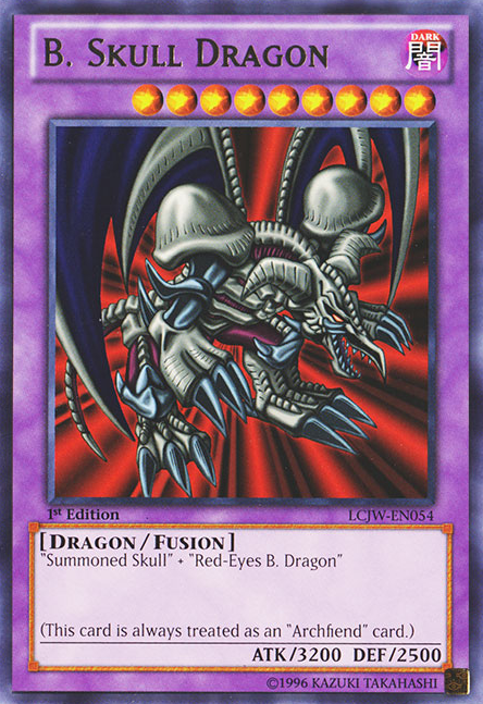 B. Skull Dragon [LCJW-EN054] Rare Yu-Gi-Oh!