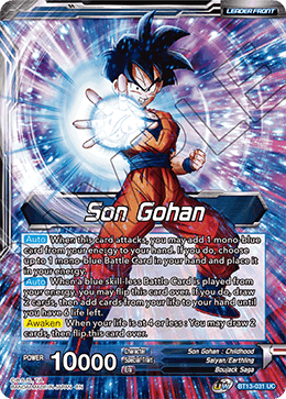 Son Gohan // SS2 Son Gohan, Pushed to the Brink (Uncommon) (BT13-031) [Supreme Rivalry] Dragon Ball Super